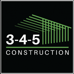3-4-5 Construction Logo